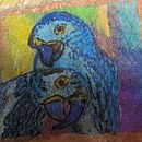 Watercolor on teabag . Un progetto di Pittura di beckydarisoss - 31.01.2024