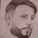 Mi proyecto del curso: Cuaderno de retratos a línea con grafito. Een project van  Beeldende kunst,  Schetsen,  Tekening,  Portrettekening y Sketchbook van alfaconstanza - 31.01.2024