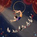 Mijn project van de cursus: Kinderillustraties met Procreate: creëer magische scènes Ein Projekt aus dem Bereich Digitale Illustration, Kinderillustration, Digitale Malerei und Bilderbücher von Hannah Overeem - 01.02.2024