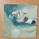 Mi proyecto del curso: Pintura al óleo: el agua y la figura humana. Een project van  Beeldende kunst, Schilderij,  Olieverfschilderij y Anatomisch tekenen van Leila Cema - 01.02.2024