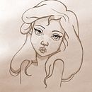 Ariel . Ilustrasi tradisional proyek oleh Ale Peregrina - 02.02.2024