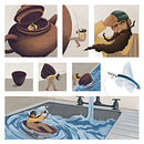 The Kitchen Fisherman. Projekt z dziedziny Ilustracja c i frowa użytkownika Holly - 02.02.2024