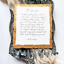 A wedding poem. Un projet de Beaux Arts de Angenise Rawls - 03.02.2024