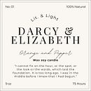 Diseño de Identidad para Lit. and Light Velas. Un progetto di Design, Br, ing, Br, identit, Direzione artistica e Graphic design di Agostina Mao - 03.02.2024