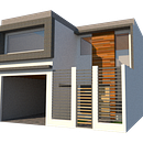Diseño de casa - CASA LERZ. Een project van  Ontwerp y Architectuur van Andrés Lechuga - 01.06.2016