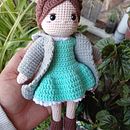 Mi proyecto del curso: Amigurumi: diseño de ropa, pelo y complementos . % Verónica Herrera tarafından hazırlanan Sanat ve El Sanatları, O, uncak Tasarımı, El, af Sanatları, Tığ işi, Amigurumi, Ve Tekstil Tasarımı projesi - 02.04.2024