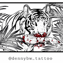 Meu projeto do curso: Técnicas de tatuagem blackwork com fine line. Tattoo Design project by Denis Negrini - 02.01.2024