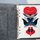 My project for course: Embroidered Notebooks. Artesanato projeto de Bianca Frunza - 04.02.2024