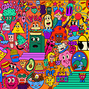 Tropicaloso. Un proyecto de Diseño de personajes, Diseño gráfico e Ilustración vectorial de Johana Martinez - 05.02.2024