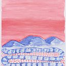 Río. Traditional illustration, Acr, and lic Painting project by Sofía Porras - 02.05.2024