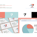 Diseño de marca - Double 7 Digital. Design, Br, ing, Identit, and Logo Design project by uli martinez - 03.09.2023
