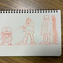 My project for course: Sketchbook Drawing Techniques for Beginners. Character Design, Sketching, Pencil Drawing, Drawing, and Sketchbook project by Dietrich Adonis (Ordoñez) - 01.22.2024