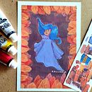 Mon projet du cours : Techniques d'illustration à l'aquarelle et à la gouache. Traditional illustration, Fine Arts, Painting, Watercolor Painting, Children's Illustration, and Gouache Painting project by kallaria - 02.06.2024