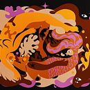 Meu projeto do curso: Ilustração vetorial com toque surrealista. Een project van Vectorillustratie van Beatriz Belo - 08.02.2024