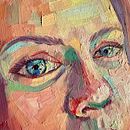 My project for course: Painting Eyes with Oil for Vibrant Portraits. Projekt z dziedziny  Malarstwo i Malarstwo olejowe użytkownika Olya Anima - 06.02.2024