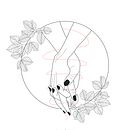 Mi proyecto del curso: Diseño de tatuajes fine line: simbología y magia. Un projet de Design , Illustration traditionnelle, Créativité, Dessin au cra, on, Dessin , et Conception de tatouage de Silvia Martínez Vicente - 07.02.2024