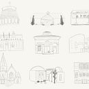 My project for course: Colorful City Portraits: Illustrate Your Favorite Place. Un projet de Illustration traditionnelle, Infographie, Dessin, Illustration numérique , et Peinture numérique de lotu_ili - 09.02.2024