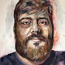 My project for course: Artistic Portrait with Watercolors. Projekt z dziedziny  Sztuki piękne,  Malarstwo, Malowanie akwarelą i Portret użytkownika ray_active - 09.02.2024