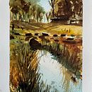 My project for course: Natural Landscapes in Watercolor. Un projet de Beaux Arts, Peinture , et Aquarelle de peter_newton_j - 09.02.2024