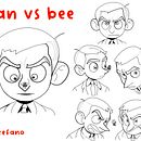 Meu projeto do curso: Introdução à criação de personagens estilo cartoon Ein Projekt aus dem Bereich Traditionelle Illustration, Design von Figuren und Zeichnung von Tomas - 09.02.2024