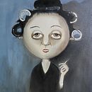 Tribute to Diane Arbus. Un projet de Peinture et Illustration traditionnelle de Silvia Beneforti - 09.02.2024