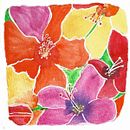 My project for course: Vibrant Floral Patterns with Watercolors. Traditional illustration, Pattern Design, Watercolor Painting, and Botanical Illustration project by rferron90 - 02.09.2024