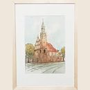 Mój projekt z kursu: Rysunek architektoniczny akwarelą i tuszem. Een project van  Schetsen,  Tekening, Aquarelschilderen,  Architecturale illustratie, Sketchbook y  Illustratie met inkt van Joanna Bandoch - 09.02.2024