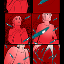 Mi proyecto del curso: Diseño de viñetas con Procreate . Design, Ilustrație tradițională, Comic, Ilustrație digitală și Design digital de Annaliet Escalona Esquivel - 02.08.2024