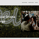 Deluxe Shisha Lounge. Un projet de Webdesign , et Design  de Ángel Martínez Marín - 30.09.2022