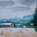Il mio progetto del corso: Paesaggi ad acquerello: strumenti e tecniche sperimentali. Un projet de Beaux Arts, Peinture , et Aquarelle de Edi - 10.02.2024