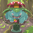 Bulbasaur Evolution line. Un progetto di Illustrazione digitale di Shambi Torres - 30.09.2023