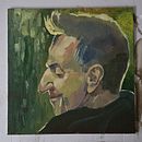 Mój projekt z kursu: Portret olejny: baw się efektami światła i cienia. Artes plásticas, Pintura, e Pintura a óleo projeto de Ewa Milun-Walczak - 11.02.2024