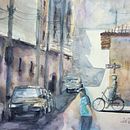 Mein Abschlussprojekt für den Kurs: Grundlagen der Aquarellmalerei: Licht und Farbe. Un proyecto de Pintura, Pintura a la acuarela e Ilustración arquitectónica de Ivo Petschke - 11.02.2024