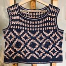 Meu projeto do curso: Crochê: técnicas avançadas para roupas coloridas . % jane_saiani_it tarafından hazırlanan Moda Tasarımı, Kendin Yap, Tığ işi, Ve Tekstil Tasarımı projesi - 02.12.2024