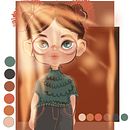 Mi proyecto del curso: Ilustración vectorial con efectos de luz. Ilustração tradicional, Ilustração vetorial, Ilustração digital, e Design digital projeto de Mirna Del Nogal - 12.02.2024