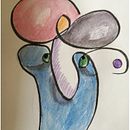 un regard. Projekt z dziedziny Trad, c i jna ilustracja użytkownika Louise La - 12.02.2024
