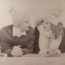 retrato a grafito 2. Un projet de Dessin au cra, on, Dessin, Dessin de portrait, Dessin réaliste, Dessin artistique , et Beaux Arts de César Delgado - 24.12.2023