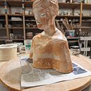 Mon projet du cours : Initiation à la sculpture figurative en argile. Un projet de Beaux Arts , et Sculpture de clementine_nemo - 14.02.2024
