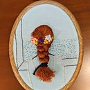 Mirando el mar. Accessor, Design, Costume Design, Embroider, Color Theor, and Textile Design project by netjosune - 04.07.2024