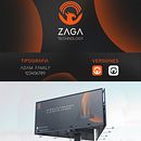 ZAGA TECHNOLOGY. Een project van Grafisch ontwerp van Dreamers Ind - 14.02.2024