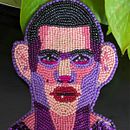 My project for course: Beaded Embroidery Portraits. Accessor, Design, Embroider, Decoration, and Textile Design project by bjorn_tunt - 02.14.2024