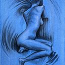 Mi proyecto del curso: Dibujo contemporáneo de la figura humana: expresión y movimiento Ein Projekt aus dem Bereich Traditionelle Illustration, Bildende Künste, Zeichnung, Artistische Zeichnung, Malerei mit Acr, l und Anatomische Zeichnung von Laura Valdez Nieto - 08.02.2024