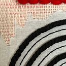 My project for course: Weaving, Embroidery & Punch Needle: Create a Textile Painting. Un projet de Création d'accessoires, Artisanat, Broderie, Décoration, Art textile, Punch needle, Tissage , et Design textile de Emie Yourd - 14.02.2024