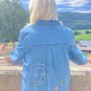 Mi proyecto del curso: Retrato lineal bordado. Un proyecto de Bordado y Diseño textil de Mariam Gamel - 15.02.2024
