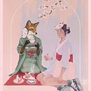 haiku de primavera.. Un proyecto de Ilustración tradicional, Ilustración digital y Dibujo digital de Dulu Colom - 15.02.2024