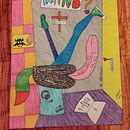 Busy Mind. Concept Art, Artistic Drawing, and Drawing project by mimiontheradio - 02.15.2024