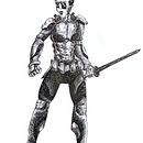 Iggyprayer Dibujo a tinta de personaje. Comic, Character Design, Ink Illustration, and Drawing project by Ruben Javier Lara Raygoza - 02.15.2024