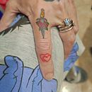 Mi proyecto del curso: Tatuaje para principiantes. Projekt z dziedziny Projektowanie tatuaż użytkownika Cristina Belacortu Palacios - 16.02.2024