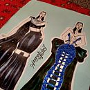 Meu projeto do curso: Ilustração de croqui de moda. Ilustração tradicional, Esboçado, Design de moda, e Desenho de moda projeto de Josefina Domingas Funzi Carlos - 16.02.2024