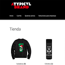 Tienda de artículos personalizados. IT, Marketing, Web Design, Web Development, Digital Marketing, E-commerce, No-Code Development, and Business project by Denisse Castro - 02.15.2024